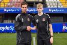 NI youth international Brandon Downey signs professional contract with Crusaders