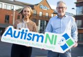 Radius Housing staff in Omagh welcome Autism NI as new corporate charity partner