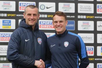 Dean Shiels appointed new Coleraine first team coach