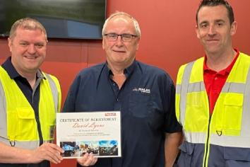 Sixmilecross man retires from Finlay firm after 45 years