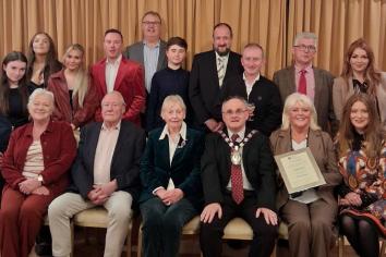 Council reception recognises legacy and spirit of Omagh Players