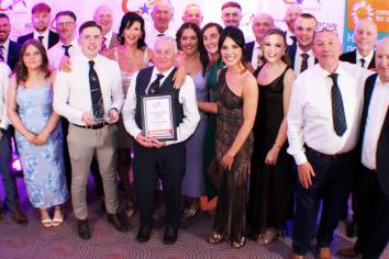 Golden award as local band celebrates 50 years on the march