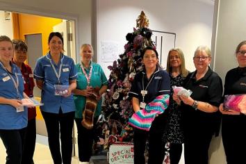 Fivemiletown factory staff's generous donation to Maternity department at SWAH