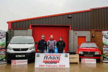 Samsonas Motorsport confirmed as headline sponsor for Fivemiletown Rally