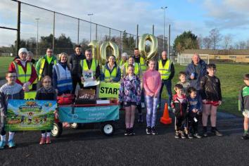 Junior parkrun marks 100th milestone event