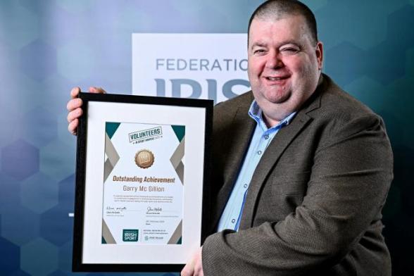 Omagh boxing stalwart honoured with national award