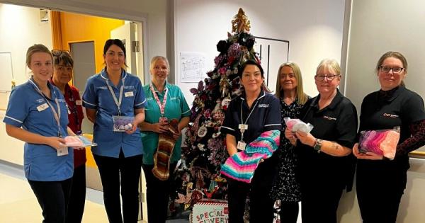 Fivemiletown factory staff's generous donation to Maternity department at SWAH