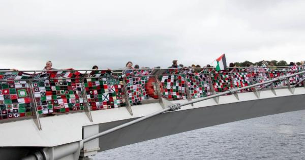 Craftivism for Palestine's 50-metre-long blanket to be displayed in Omagh