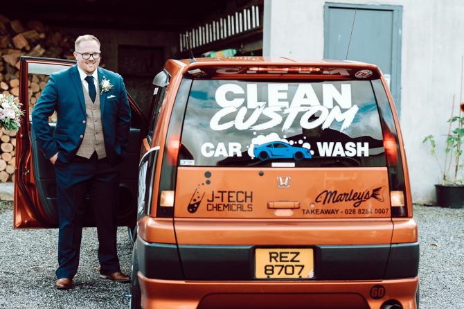 Fintona man hoping charity car wash cleans up