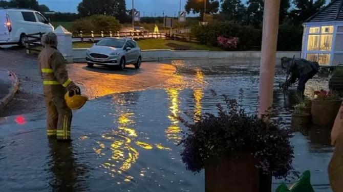 Care home saved from evacuation as Derg hit by worst flooding in 53 years