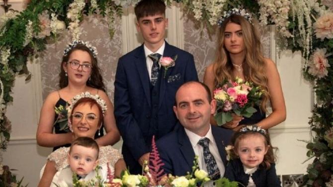 Dream wedding comes true for Drumquin mother with terminal illness