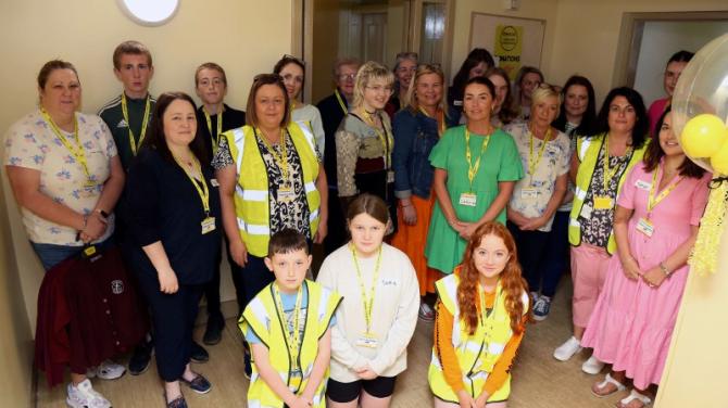 Families seeing benefits as Omagh Uniform Exchange reopens to the public