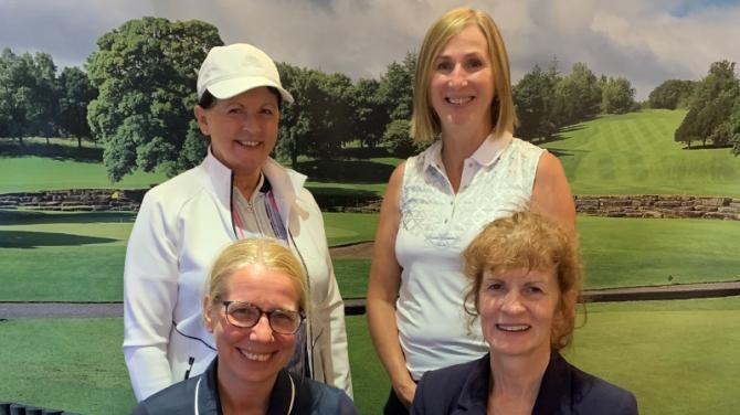Foursomes competition for ladies at Fintona