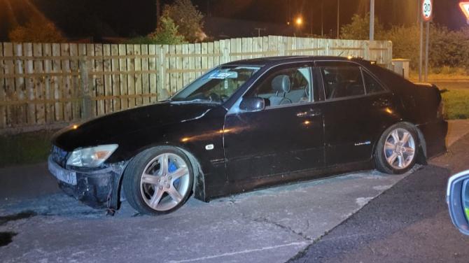 Omagh driver turned lights off in attempt to evade police