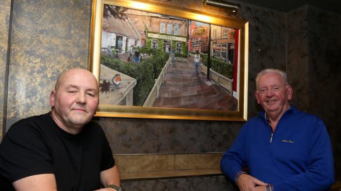 Omagh Main Street depicted like never before thanks to hard work of local artist