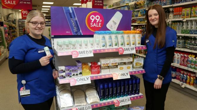 Stock up for less in the Gordon's Chemists 99p Sale