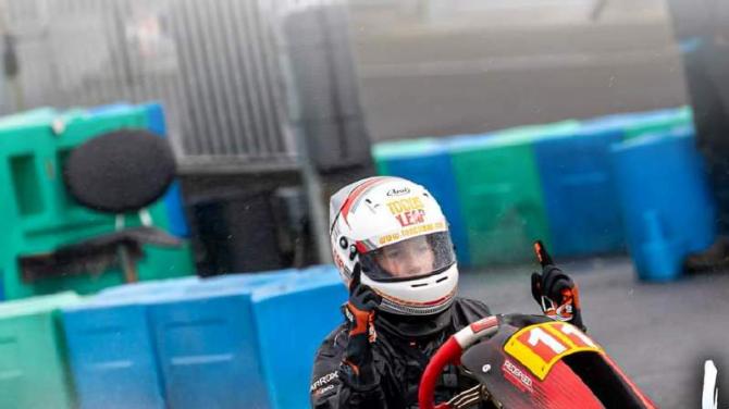 Ballygawley boy Charlie Condy triumphs in final race of season