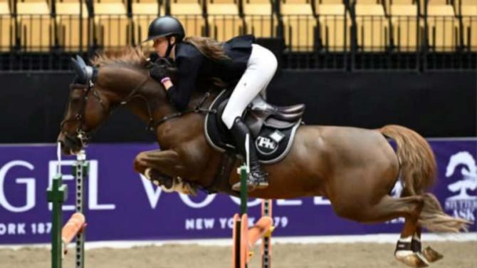 Fintona rider competes in Jumping Ponies Trophy Finals in Belgium