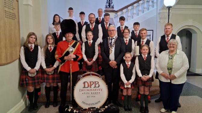 Drumharvey Pipe Band celebrates 90 years of musical excellence and community spirit