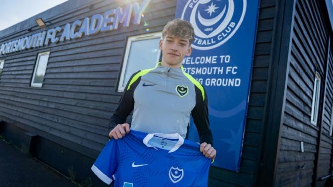 Brandon Downey signs for Portsmouth FC