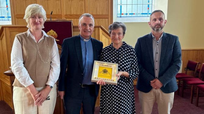 Dromore Presbyterian Sunday School teacher retires after 40 years of service