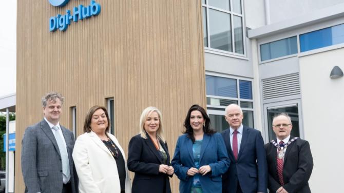 Omagh launches first Digi-Hub, creating space for 50 businesses and 250 jobs
