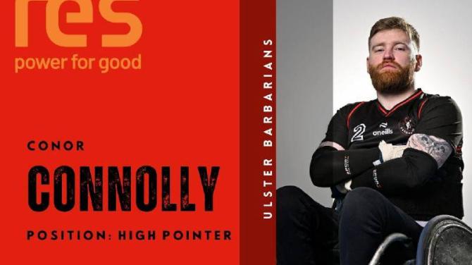 Castlederg man to represent Ireland at European Wheelchair Rugby Championships