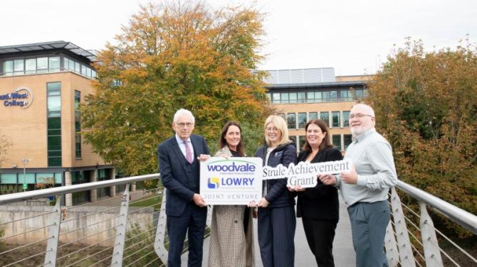 Woodvale Lowry Joint Venture launch the Strule Achievement Grant