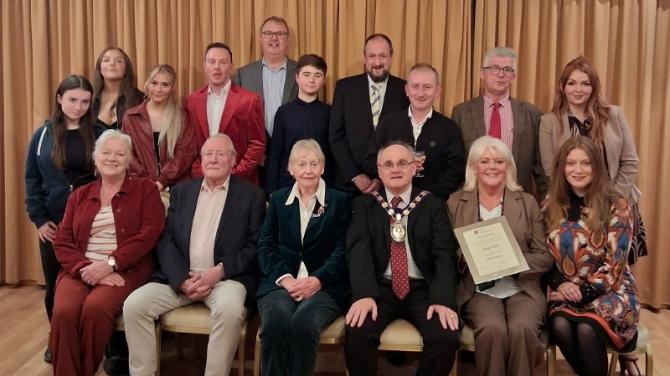 Council reception recognises legacy and spirit of Omagh Players