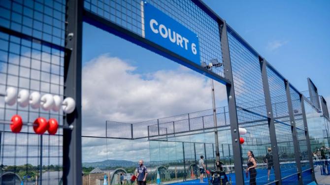 Let's Go Padel opens bigger facility in Omagh