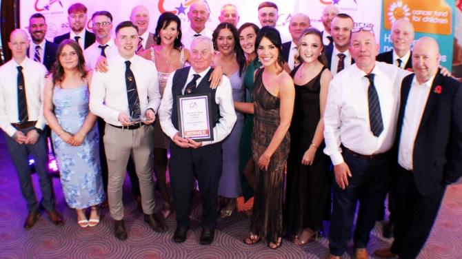 Golden award as local band celebrates 50 years on the march