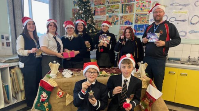 Excitement builds for Castlederg High School's Christmas Market
