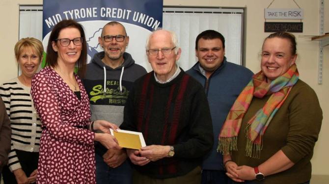 Sam&nbsp;retires after 34 years with Mid-Tyrone Credit Union