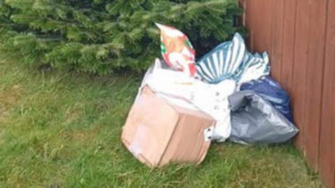 Parcels dumped in gardens across Beragh and Tyrone as Evri investigates