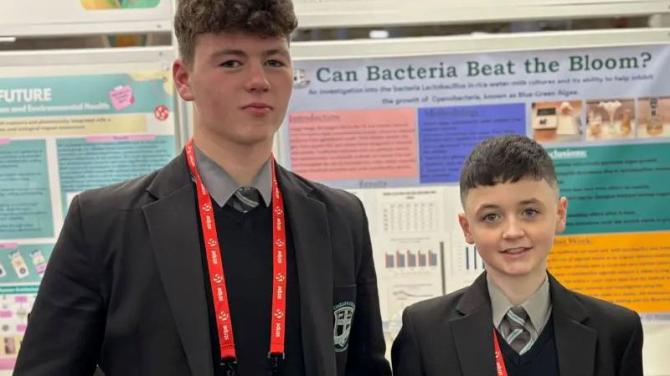 Rice, science and a green dream - Ballygawley teens take on Lough Neagh