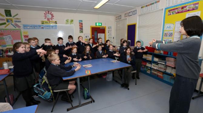 McClintock Primary School celebrates global success in Mandarin Singing Competition