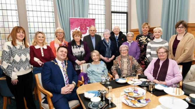 Mayor hosts uplifting reception for Castlederg MS Society