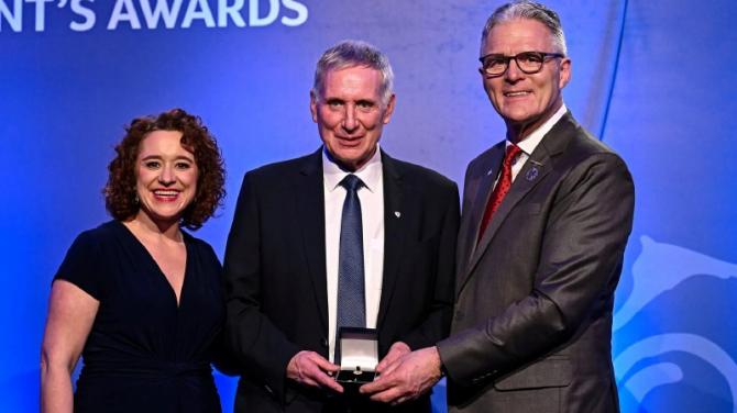 Gortin stalwart Gerard Bradley wins prestigious President's Award