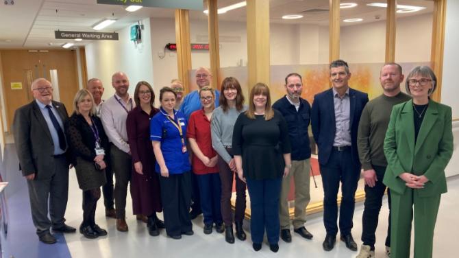Families' involvement inspires newly renovated relatives' rooms at South West Acute Hospital intensive care unit