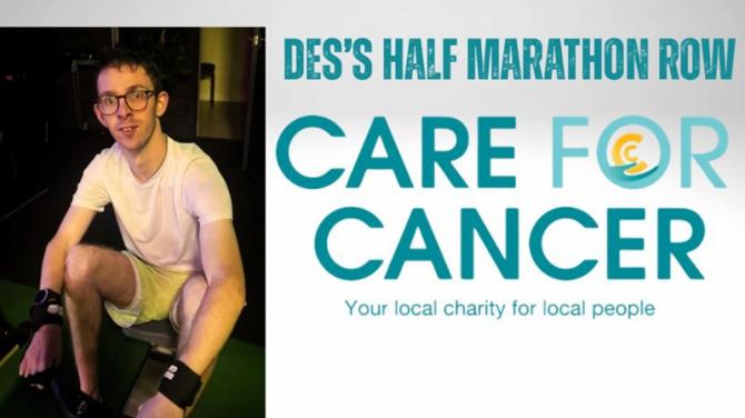 Omagh's Des to take on charity rowing challenge in memory of beloved aunt