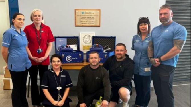 Fight For Life make special donation of 'Cuddle Cots' to Western Trust&nbsp;Maternity Services