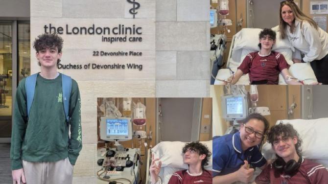 Omagh student donates 10 million stem cells to help save a life