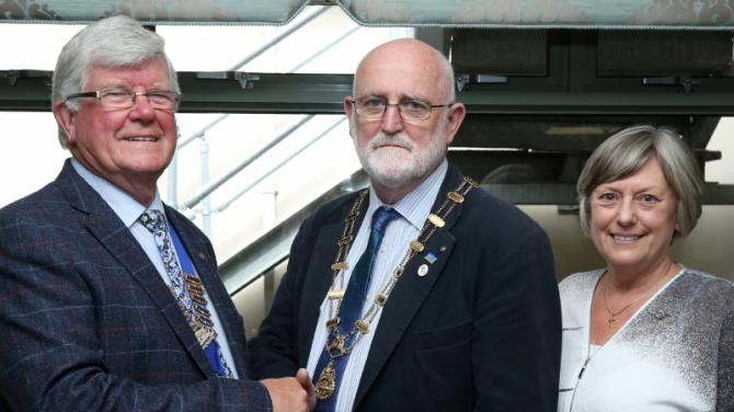 Retired Omagh Sea Captain takes over the helm of Rotary organisation in Ireland